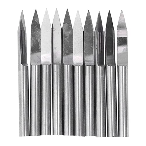 Mèche de routeur Fafeicy embouts de gravure CNC en forme de V pour travaux sur bois et plastique
