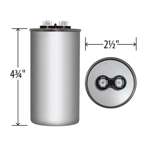 USA Replacement for GE Genteq Round Capacitor 80 uf MFD 440 Volt 27L322BZ3 27L322