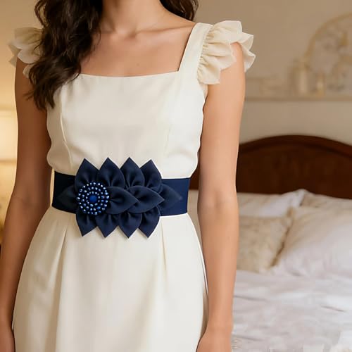 Ceinture vintage bouton pression pour ceintrer les vêtements amples