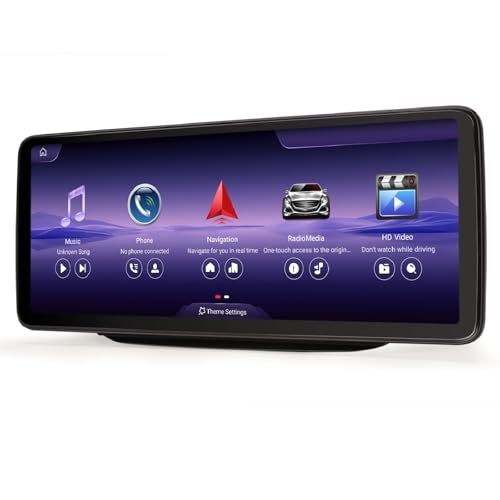 Qualcomm 8 Cœurs Android 16 Autoradio 8Go+128Go Navigateur pour Mercedes Benz Classe B W246 (2013-2015) Stéréo GPS sans Fil CarPlay Android Auto WiFi 4G...
