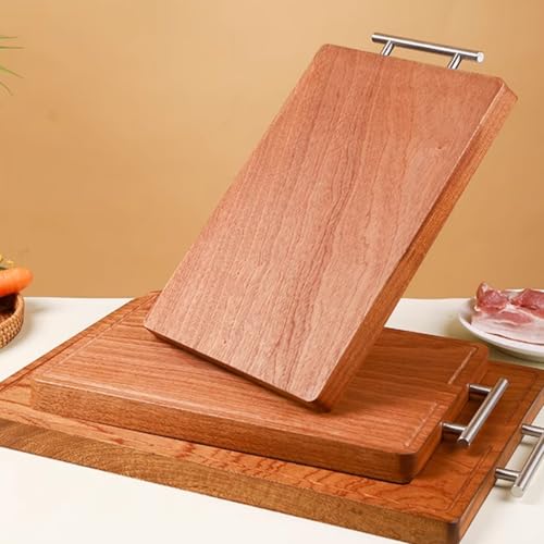 Planche à découper en bois massif avec construction monobloc ultra résistante - 6