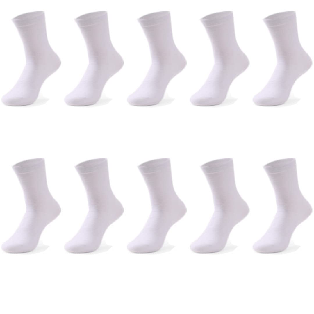 Calcetines de algodón para hombre negro negocios suave transpirable invierno masculino calcetines largos más tamaño