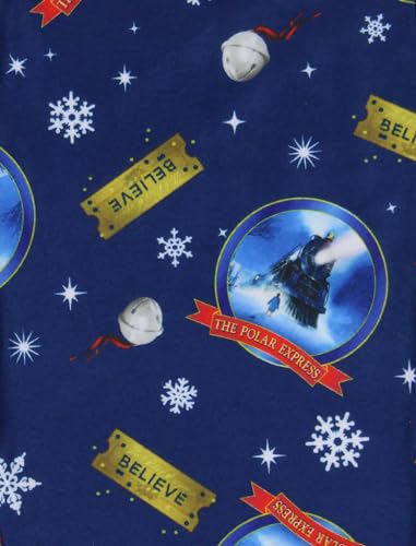 INTIMO Polar Express Boys' Christmas Movie Believe Train Pajama Sleep Pants3