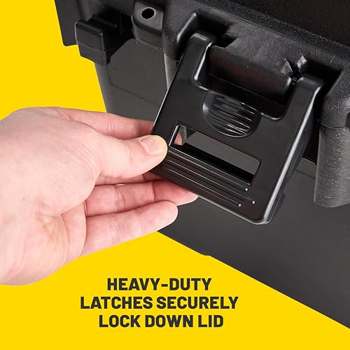 Image of Plano 5 Pack Small Sportsman's Trunk for Outdoor Gear and Tools with Integrated Easy-Glide Wheels for Smooth Transport, Black