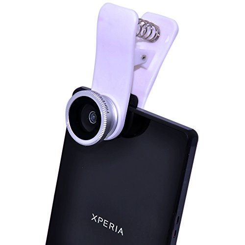 Dilili Detachable Universal Fisheye Lens Wide Angle Micro Lens Kit for iphone 4 4S 5 5S 5C ipad 2 3 4 ipad mini Smartphones