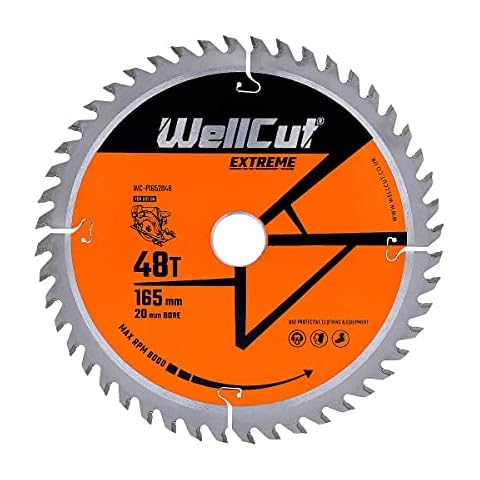 WELLCUT 165mm Circular Saw Blade 48T Cover
