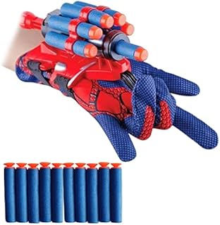heroic Spider-Man Role Play Toy, Hero Launcher Wrist Toy, Darts Shooters for Kids Plastic Cosplay Glove Launcher Wrist Toys Set with Wrist Ejection Launcher, Funny Childrens Toy, Medium