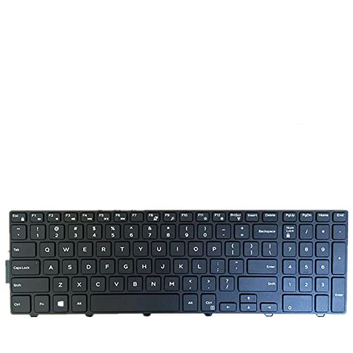 Clavier Dell Vostro 3549 de rechange US noir pour régler les touches bloquées