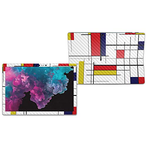 Image of MIGHTY SKINS MightySkins Carbon Fiber Skin for Microsoft Surface Pro 6 - Deco | Protective, Durable Textured Carbon Fiber Finish | Easy to Apply, Remove, and Change Styles | Made in The USA
