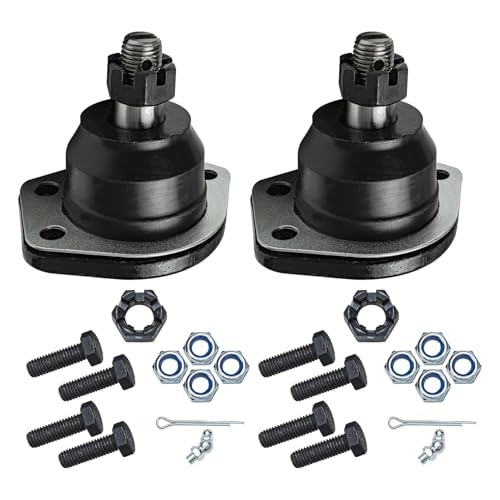 Image of Detroit Axle - 4WD Front End Kit for 1999-2005 Chevrolet Blazer 1999-2004 S10 GMC Jimmy Sonoma 1999-2001 Bravada 2 Upper Control Arms with Ball Joint 2 Lower Ball Joints 2 Outer Tie Rods Replacement