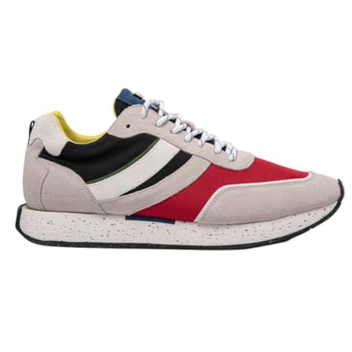 Image of ELHANN.H The SJ601 is a Trainer with a Vintage Vibe. Like All Our Sneakers, Its mesh and Nylon Upper, Premium Suede, give it a Unique Style.Multico Size 11