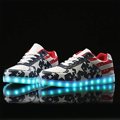 Adults Patriotic Flag Shoes for Men Women USA America Fashion Sneakers President Independence2