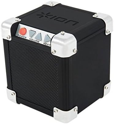 IONAudio Rock Block | Palm-Sized Wireless Bluetooth Speaker with 1/8" Input (15W)