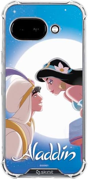 Skinit Clear Phone Case Compatible with Google Pixel 9a - Officially Licensed Disney Aladdin A Whole New World Art Design