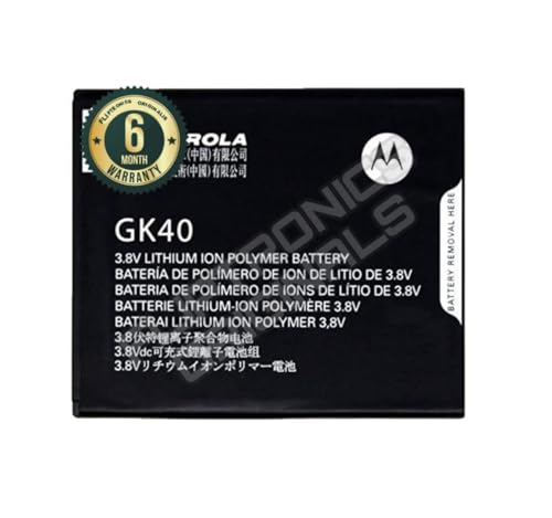 Image of GK40 Battery for Motorola E4 / G5 / G4 Play / XT1766 / XT1607 / XT1609 / XT1600 / XT1602 / Battery with 6 Month Warranty**** (X221)