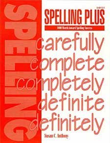 Spelling Plus by Anthony