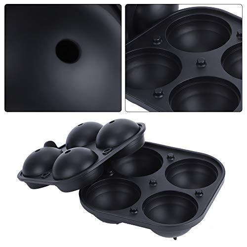 Bandeja para cubos de gelo, molde de gelo de 6 cm Molde para cubos de gelo, ferramenta DIY Silicone