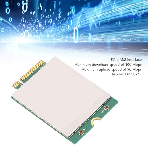 Yoidesu 4G Module Network Card, Módulo PCIe M.2, LTE 3GPP Release 12, Soporta Volte, para laptops PC miniatura 3