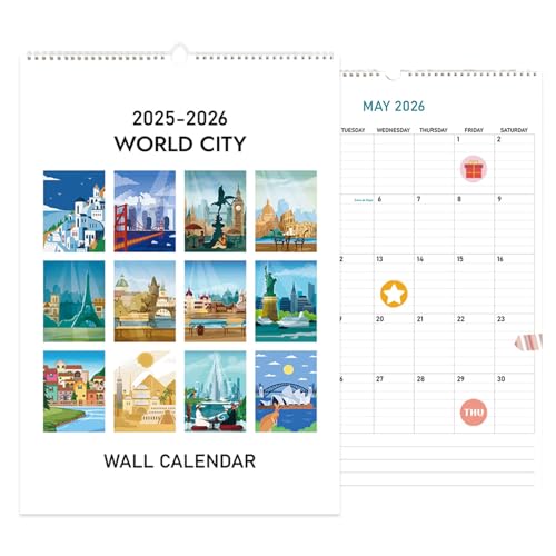Wall Calendars, Practical Calendar Planner for Easy Organizing,aesthetic Scheduling Tool with Clear Layout, Funny Design for Apa