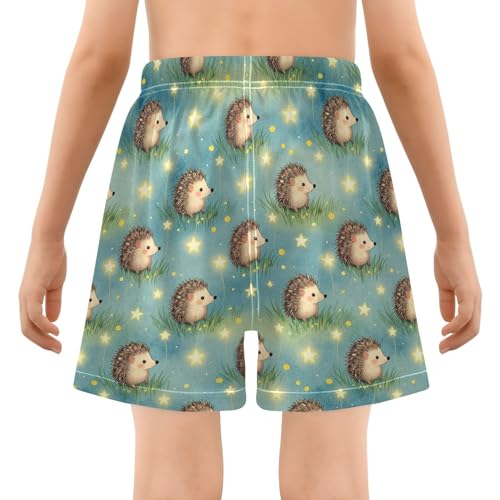 Short de bain respirant avec taille élastique doublée pour garçon Yuiboo