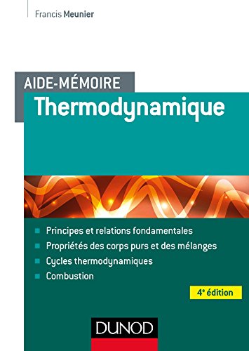 Télécharger Aide-mémoire - Thermodynamique - 4e éd livre En ligne