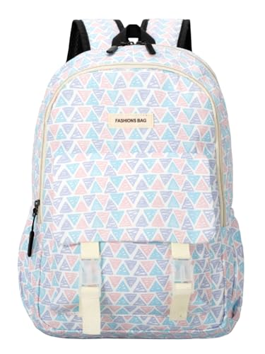Image of Tinytot 20 Litre Lightweight Waterproof Backpack Bags for Women - 17 Inch College Bag for Girls, Medium School Bag for Girls 8+ Years, Office & Picnic Bag