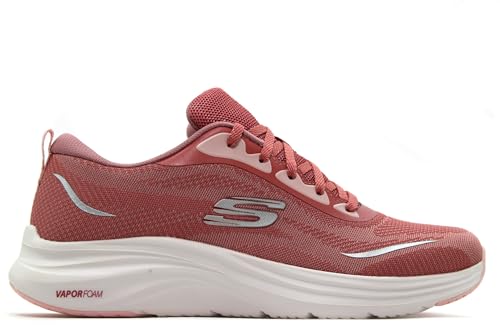 Skechers Espuma de Vapor, Zapatillas de Deporte Mujer, Rojo, 38 EU