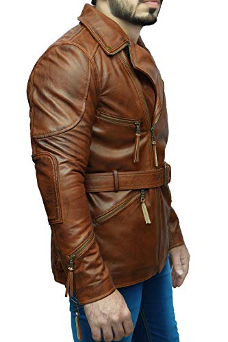 Superior - Giacca in pelle per motociclista a 3/4