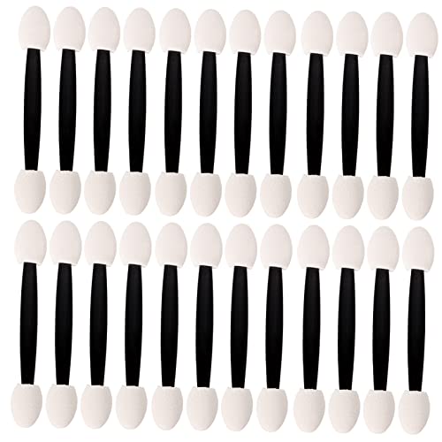 Baluue Double-ended Eye Shadow Stick Makeup Tool Eye Shadow Sponge Lipstick Brush Small Lip Brush for Women