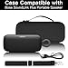 for Bose SoundLink Plus Portable Speaker Hard Protective Case, Portable Travel Case with Shoulder Strap (Black Case) - co2CREA