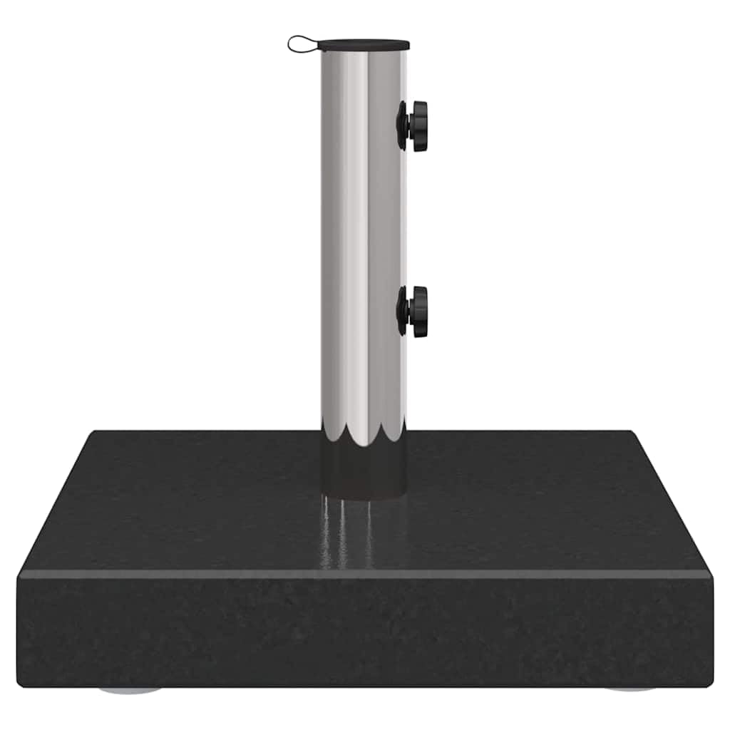 Questo Supporto per ombrellone in Granito Nero, 41 x 37 cm con Ruote, Base Robusta per ombrellone da Giardino, Patio e Balcone, Resistente alle intemperie.