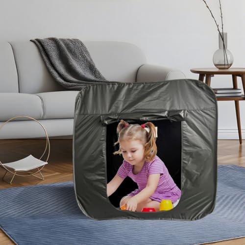 Tente sensorielle pop-up pliable enfant hypersensible avec fenêtres S - 2