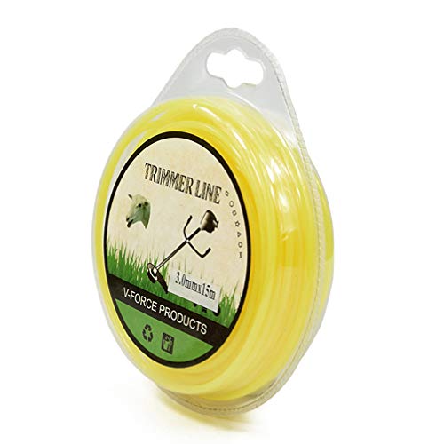 ULTECHNOVO Carretéis de Strimmers de Substituição de Cortador de Grama de 15 M Linha de Corte de Gra