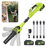 ブロワー 充電式 36V 強力 : 大容量バッテリー2個付 最大60分連続使用 1本延長パイプ 静音設計 軽量 マキタ36V互換 家庭用から業務用まで 落ち葉 屋根 車 水切り 清掃