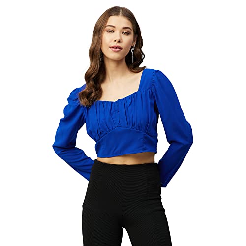 Image of Carlton London Women's Polyester Regular Fit Blouse