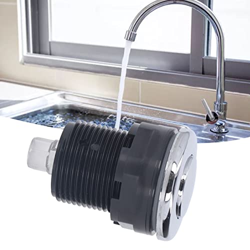 Kit de Interruptor de Ar para Pia Com Botão Longo de Níquel Escovado para Descarte de Lixo Kit de In