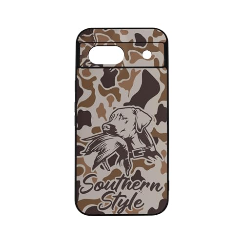 qizjio Old School Camo Phone Case Shockproof Protective Duck Southern Style Phone Cover for Google Pixel 8A