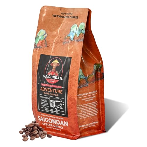 Vietnamese Coffee Beans Saigondan Adventure 12 oz