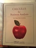 Calculus for Business Analysis 111846754X Book Cover