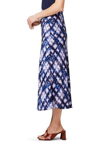 NIC+ZOE Women's Shibori Glow Slip Skirt3