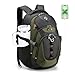 Swissdigital Design Laptop Backpack with USB Charging Port, Travel Backpack Fits 15.6 inches Computer, 31L College School Backpack for Men, Olive/Black | SD803-26