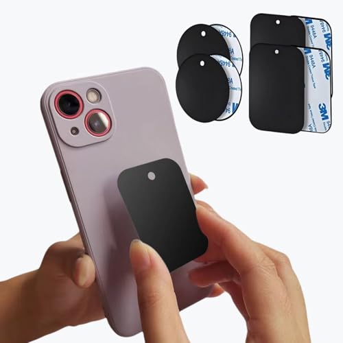 8 Pack Universal Metal Plate for Magnetic Phone Car Mount Holder ...