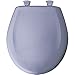 Bemis 200SLOWT 444 Lift-Off Plastic Round Slow-Close Toilet Seat, Skylight