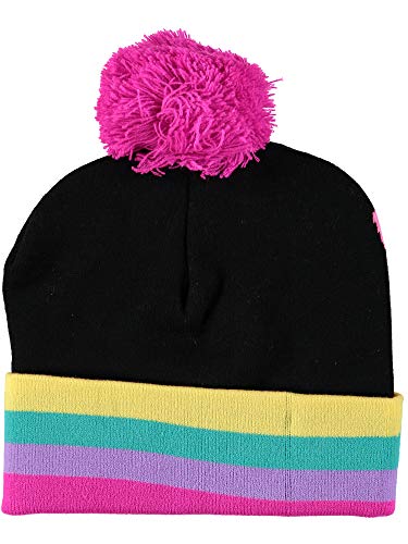 DreamWorks Girls Trolls Pom Pom Winter Hat Glove Set for Little Girls Age 4-72