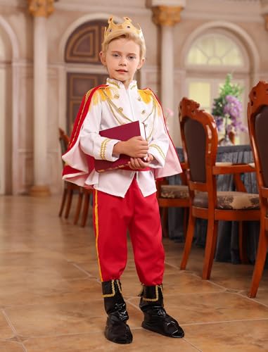 Disfraz infantil príncipe medieval para niño miniatura 5
