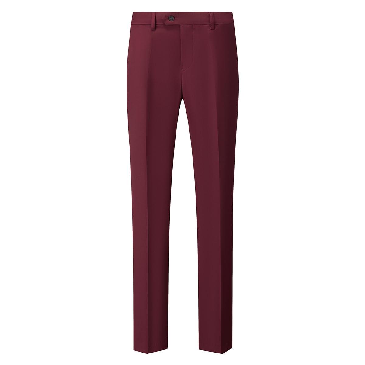 MODFUL Costume 3 pièces pour homme - Coupe ajustée - Avec un bouton - Blazer de mariage - Gilet et pantalon