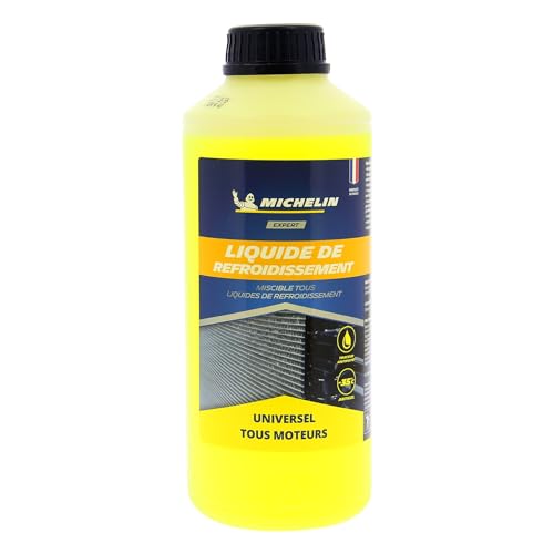 MICHELIN 009209 Liquide de Refroidissement, Jaune, Universel Tous Moteurs, 1L