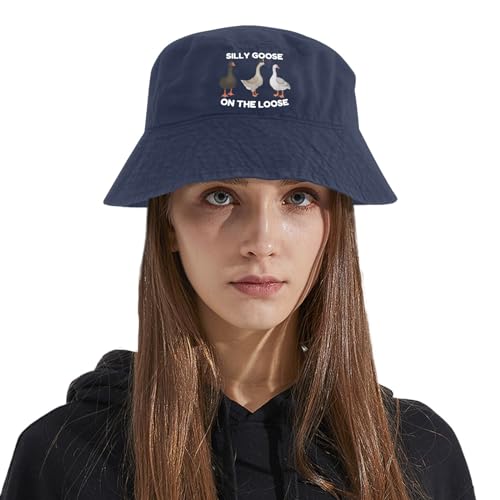 Image of Funny Silly Goose Hat Silly Goosee On The Loose Hat for Women Dad Hats Funny Hats