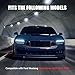 Fancemot Matte Black Front Bumper Lip Compatible with Ford Mustang Dark Horse 2024 2025 2026, Splitter Diffuser Protector Body Kit