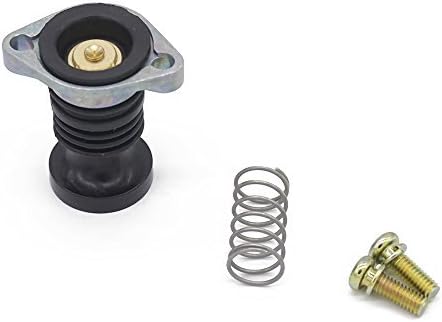 Carburetor Carb Primer Pump Spring Screw Set for Honda TRX300 TRX350 TRX400 TRX450 TRX500 TRX650, Replacement for the Part# 16048-HM7-700